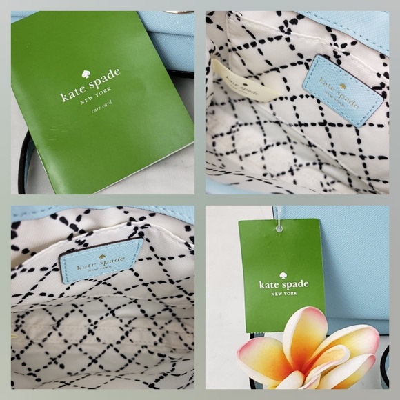 kate spade Bag Crossbody Light Blue Gold Hardware - Picture 5 of 8